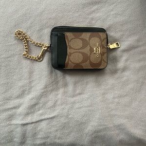 Coach card holder/wallet